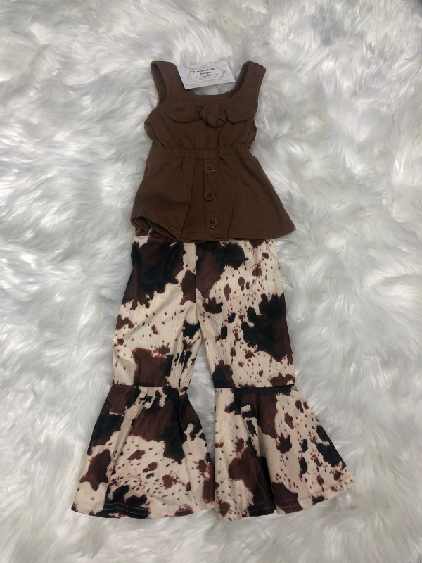 Cowhide girls set