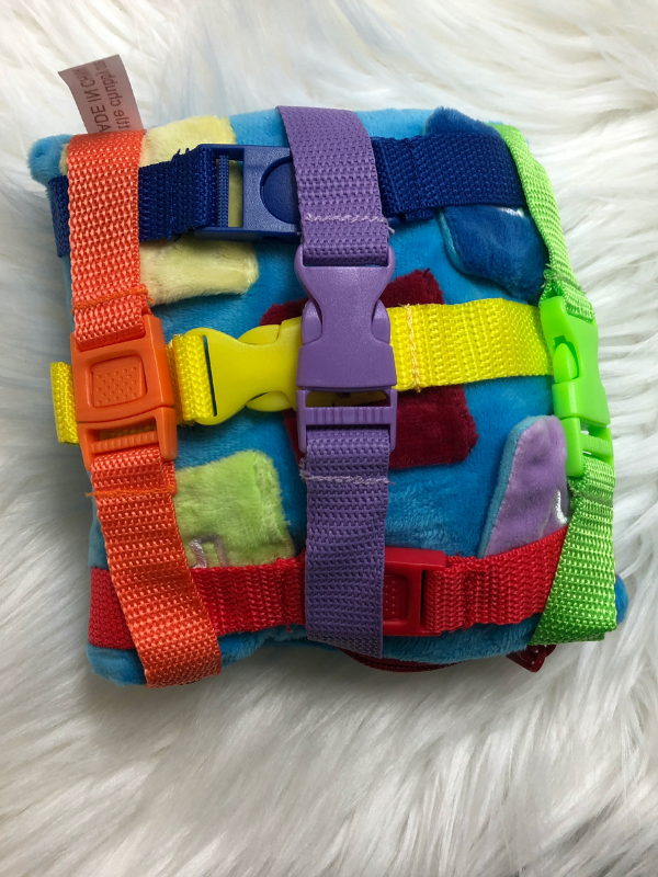 Dino Plush Buckle Square