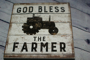 The Farmer Box Sign