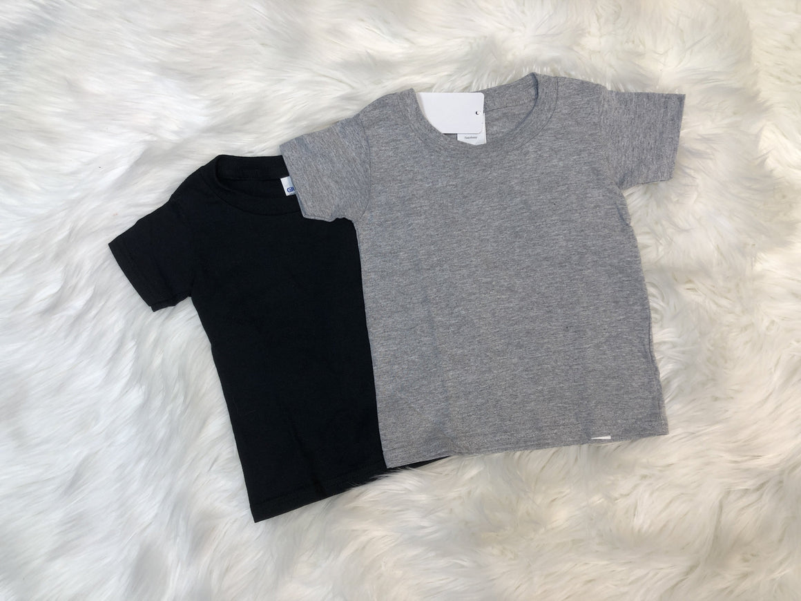 Gildan solid color t-shirt for toddlers