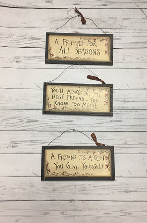 Friends Signs