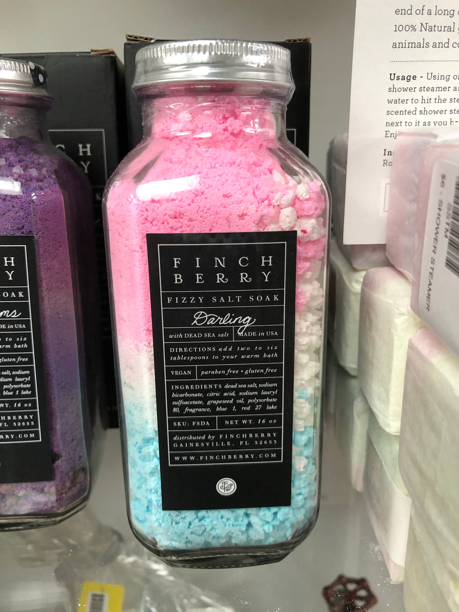 Finch Berry Darling Fizzy Salt Soak