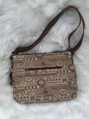 The Sakroots elephant Batik World Purse