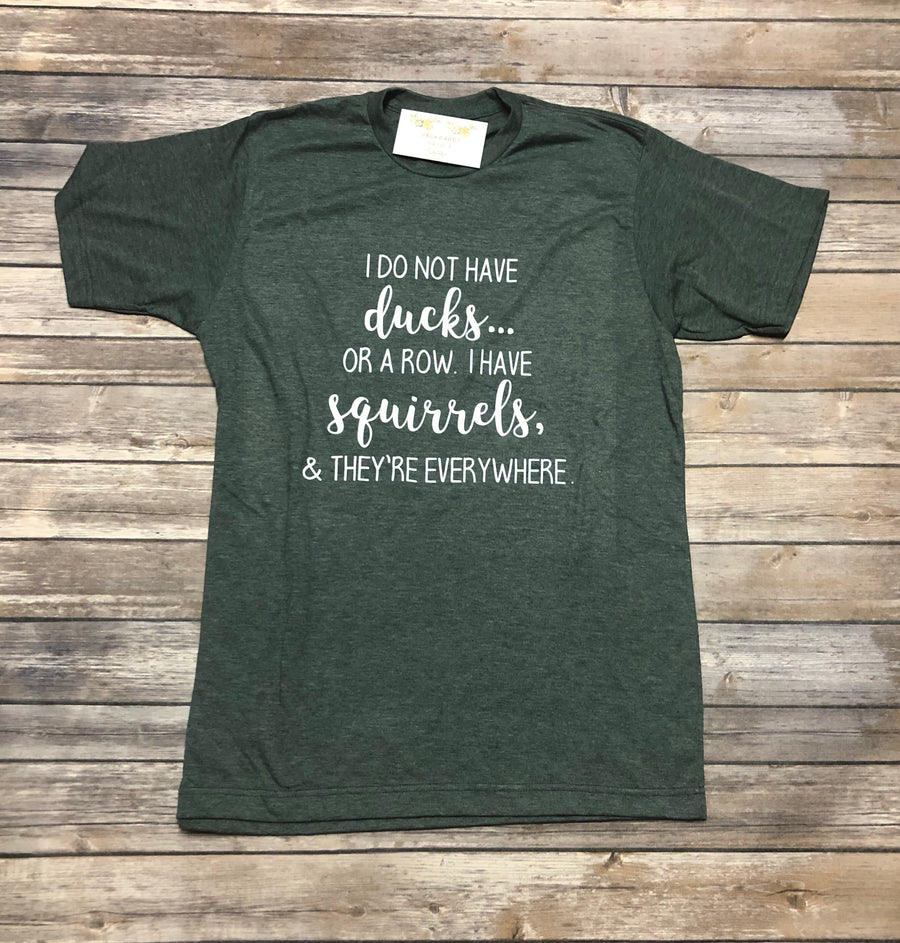 Ducks In A Row Tee