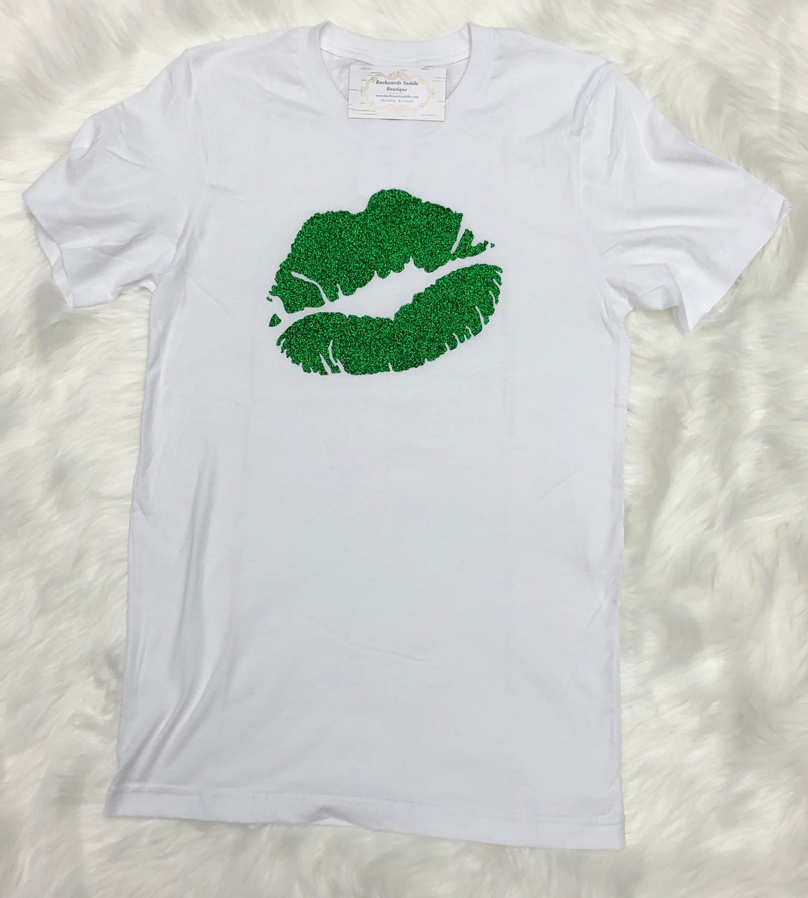 Glitter Lips Tee