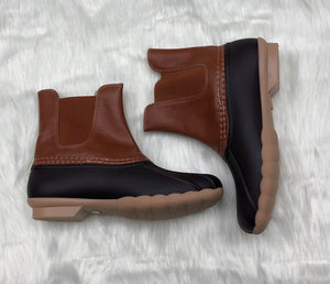 Brown Combo Winter Boots