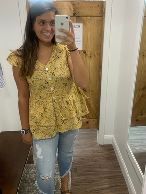 Timeless Floral Top