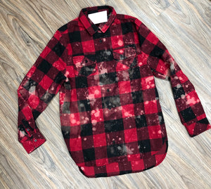 Distressed Flannel Shirts