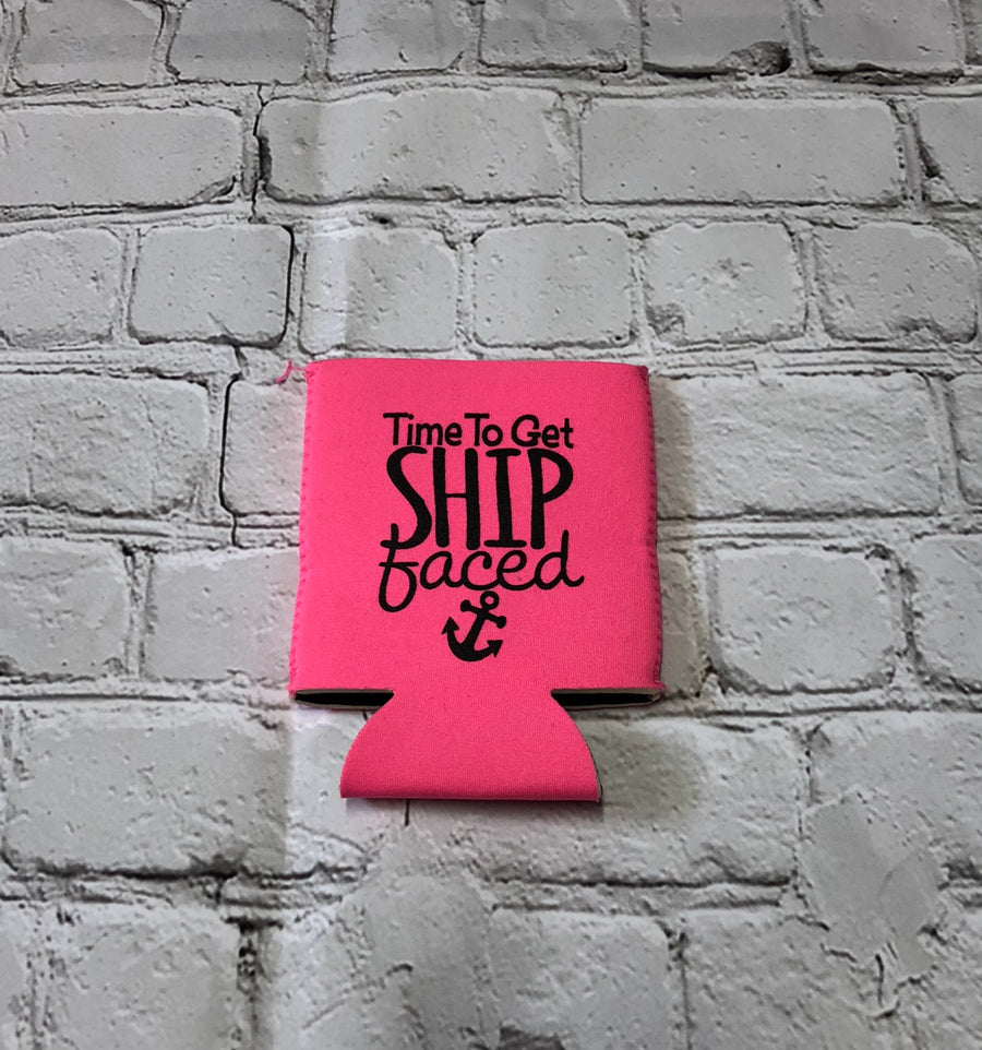 Ship Faced Koozie