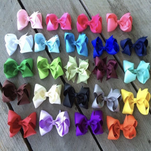 Solid 4" Bows