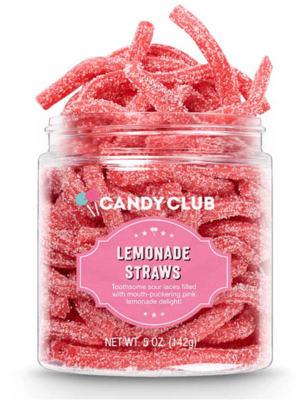 Candy Club Lemonade Straws