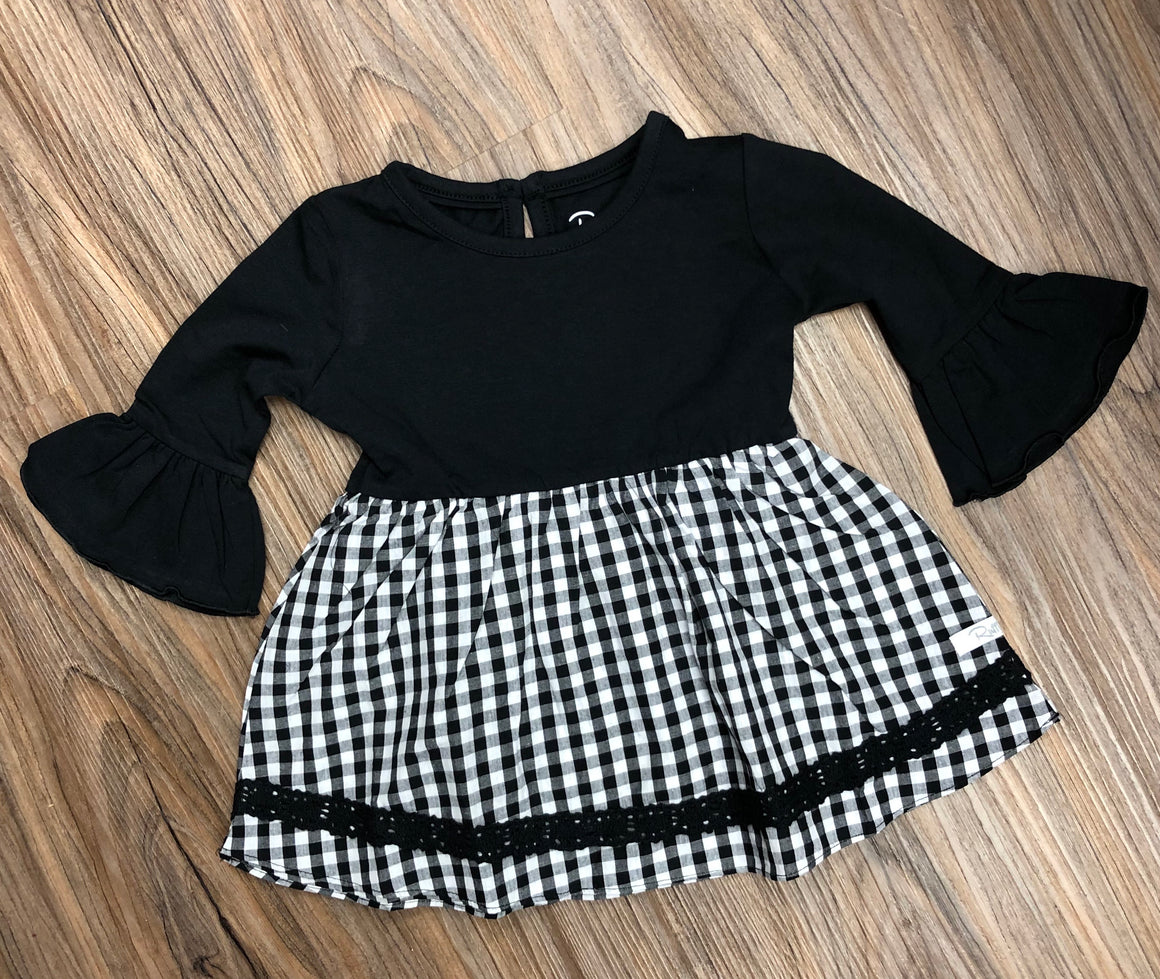 Black & White Gingham Tunic