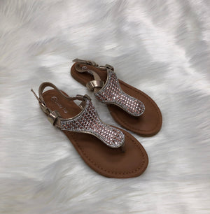 Kids Champagne Sandals