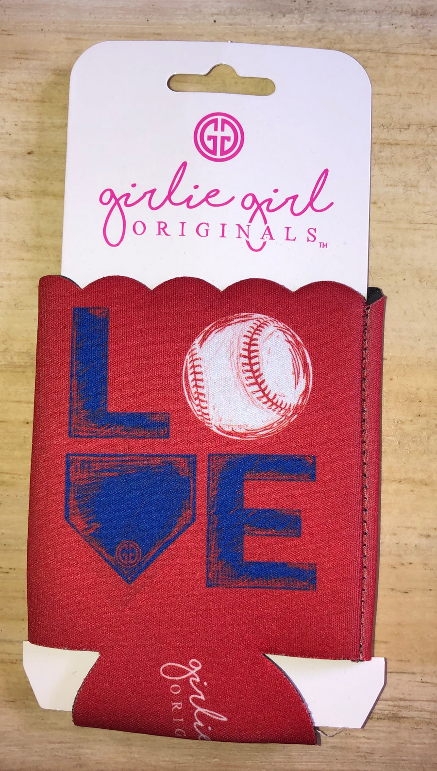 Love Baseball Drink Hugger