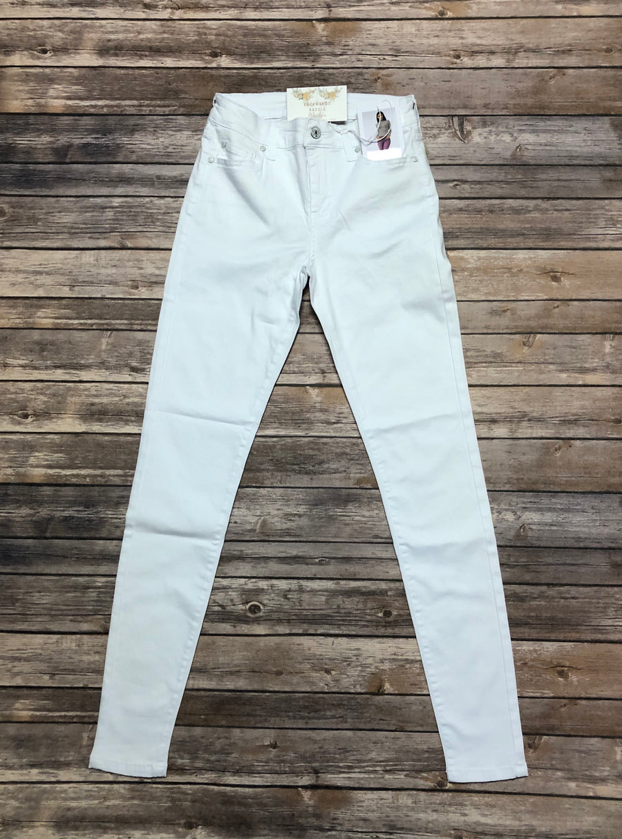 Celebrity Pink Optic White Skinny Jeans