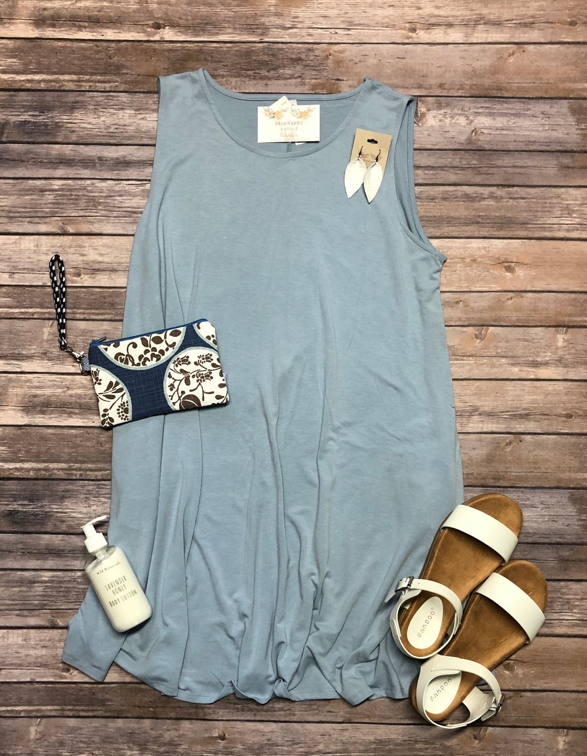 Plus Sleeveless Tunic